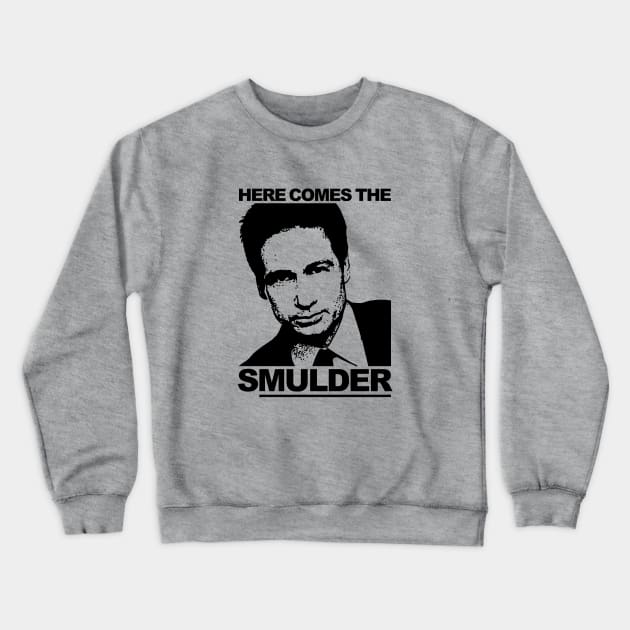 Here Comes the sMulder - X-Files Returns in 2016! Crewneck Sweatshirt by calisuri